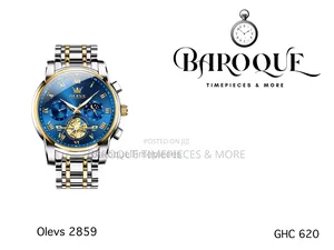 Authentic Olevs Tourbillon 2859 Chronograph Watch