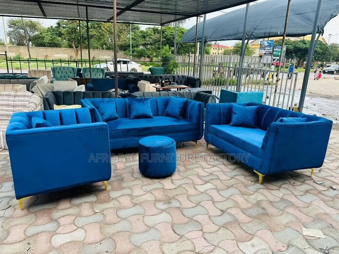 3,3,1 + Sofa Stool - Premium Sofas in Ghana Quality and Affordable