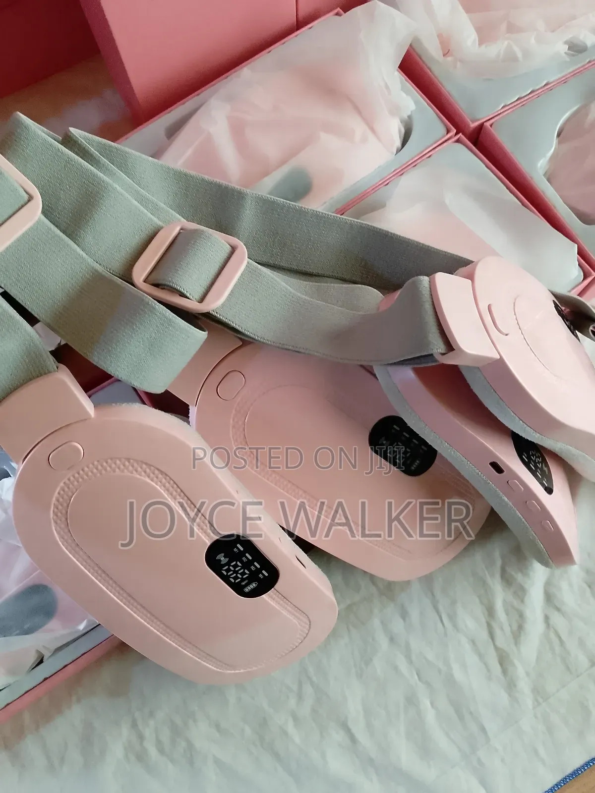 Menstrual Heat and Massage Belt/Pad for Women