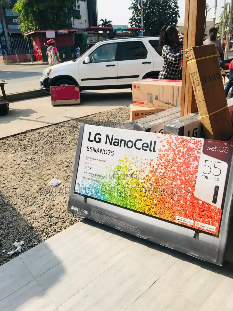 Offering Affordable Smart Tv Ultra Hdr10+ Nano75 Nanocell 55”