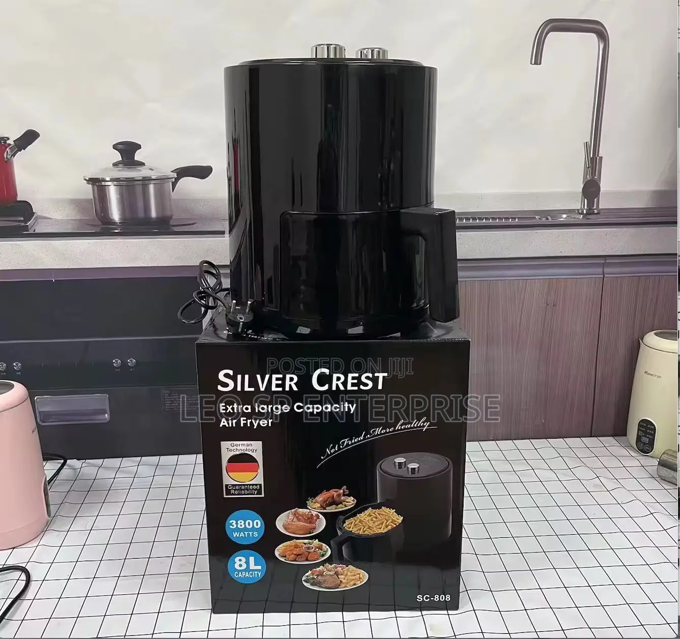 Manual Airfryer Comes With 20 Free Paper Liners