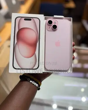 New Apple iPhone 15 128 GB Pink