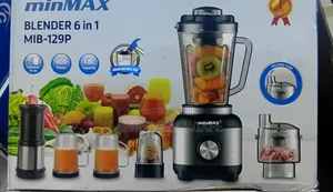 6 In 1 Minmax Blender With Unbreakable Jar