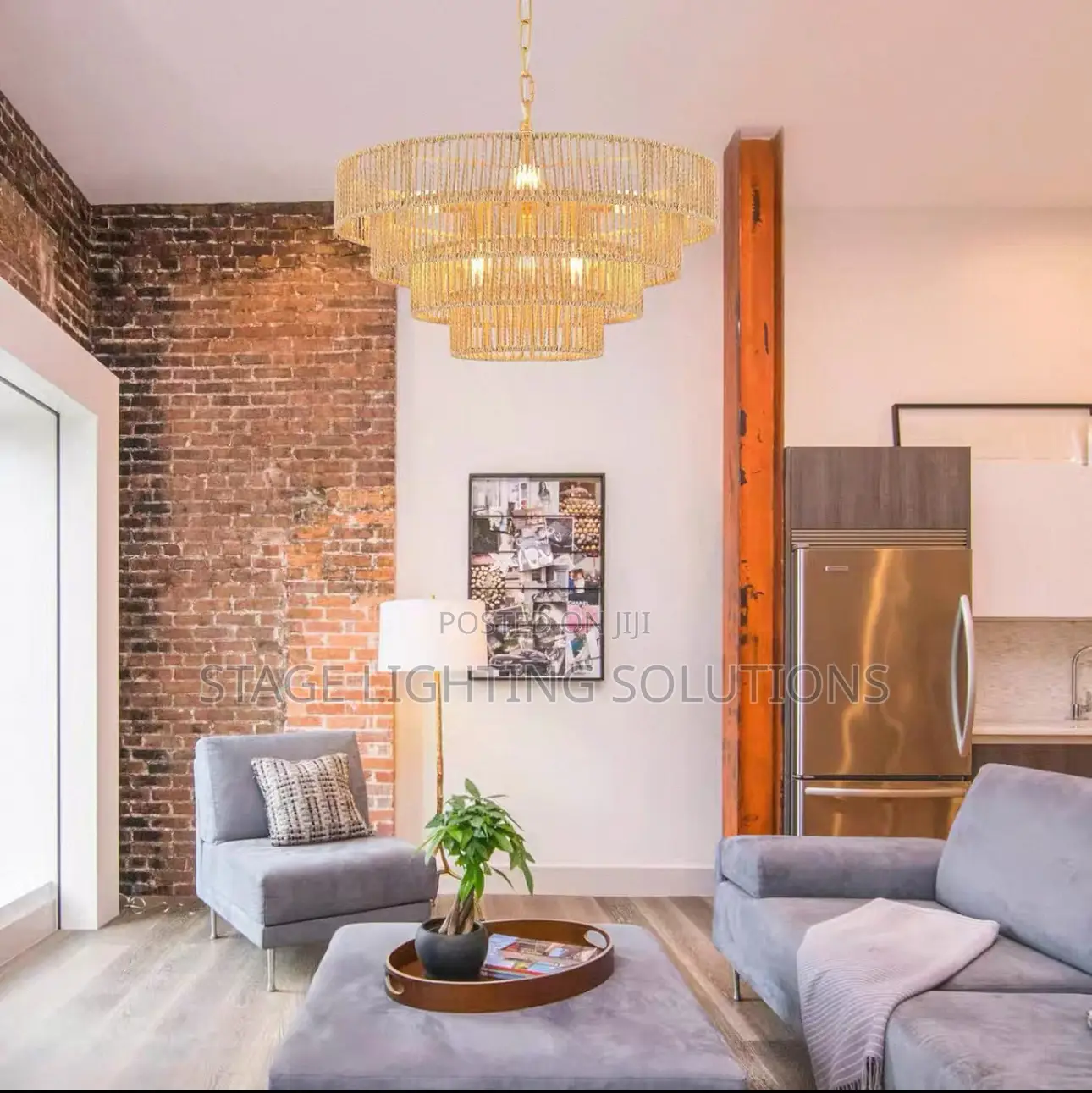 Rustic/Rattan Bamboo Chandelier Lights
