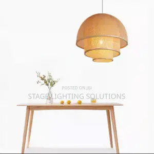 Rustic Rattan Pendant Lights
