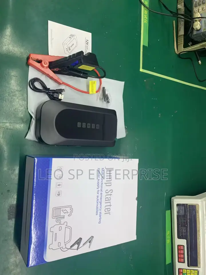 Power Bank With Inflator and Car Jumper