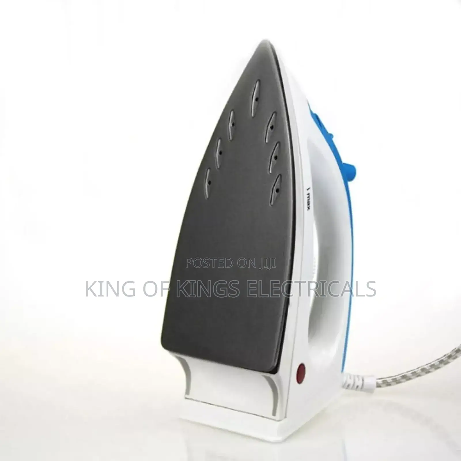 Electric Steam Dry Iron –Non-Stick Soleplate, Adjustable Temperature