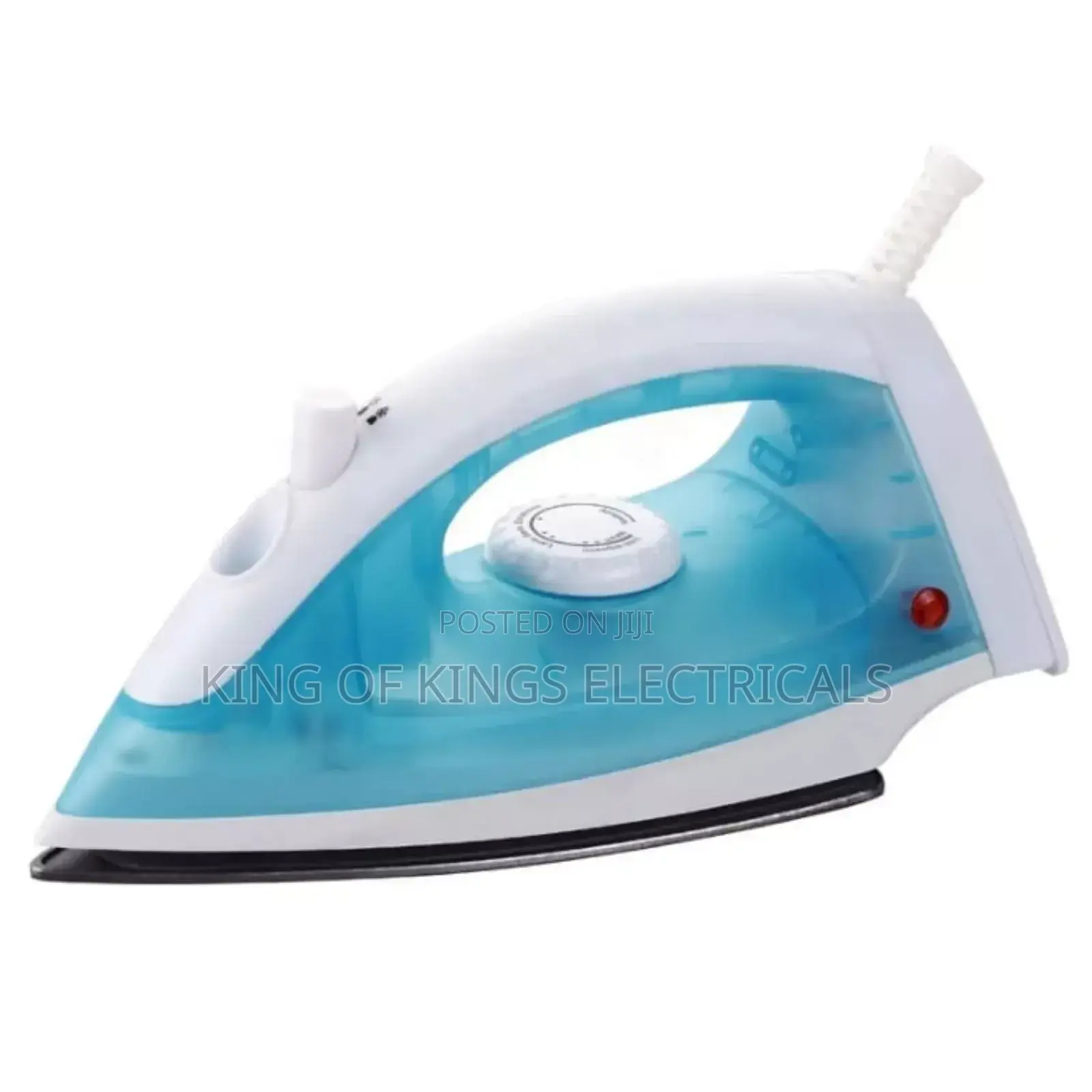 Electric Steam Dry Iron –Non-Stick Soleplate, Adjustable Temperature