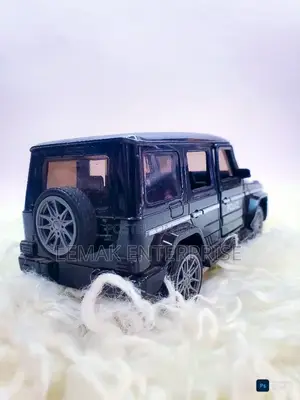 A Black Toy Police Suv For Kids