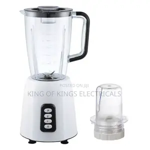 2-in-1 Electric Blender With Grinder – Powerful Stylish (Pink)