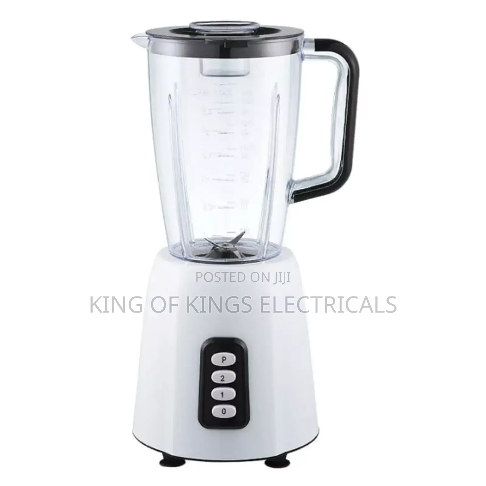 2-in-1 Electric Blender With Grinder – Powerful Stylish (Pink)