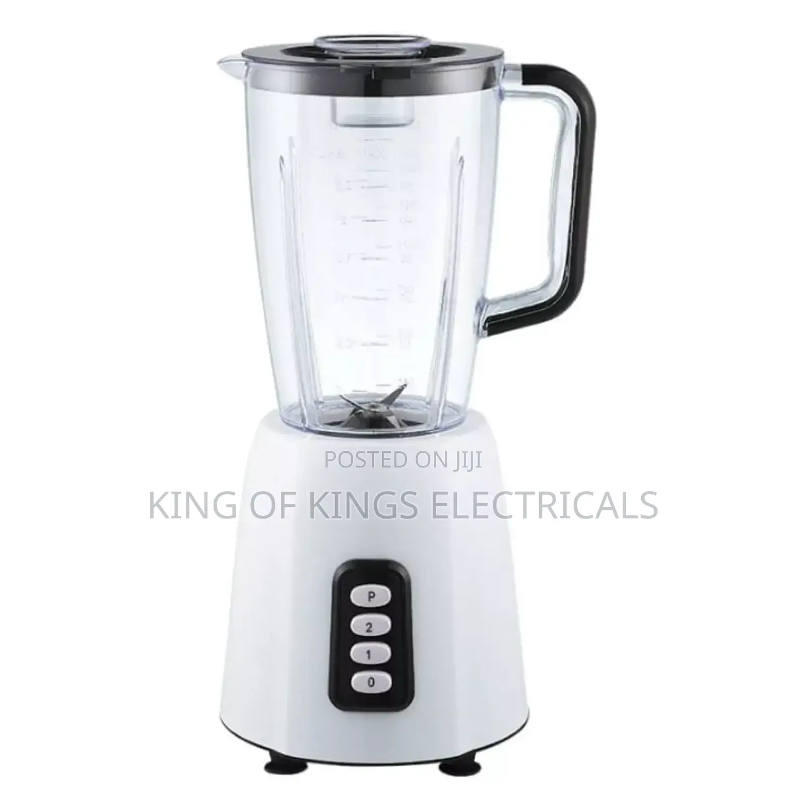 2-in-1 Electric Blender With Grinder – Powerful Stylish (Pink)