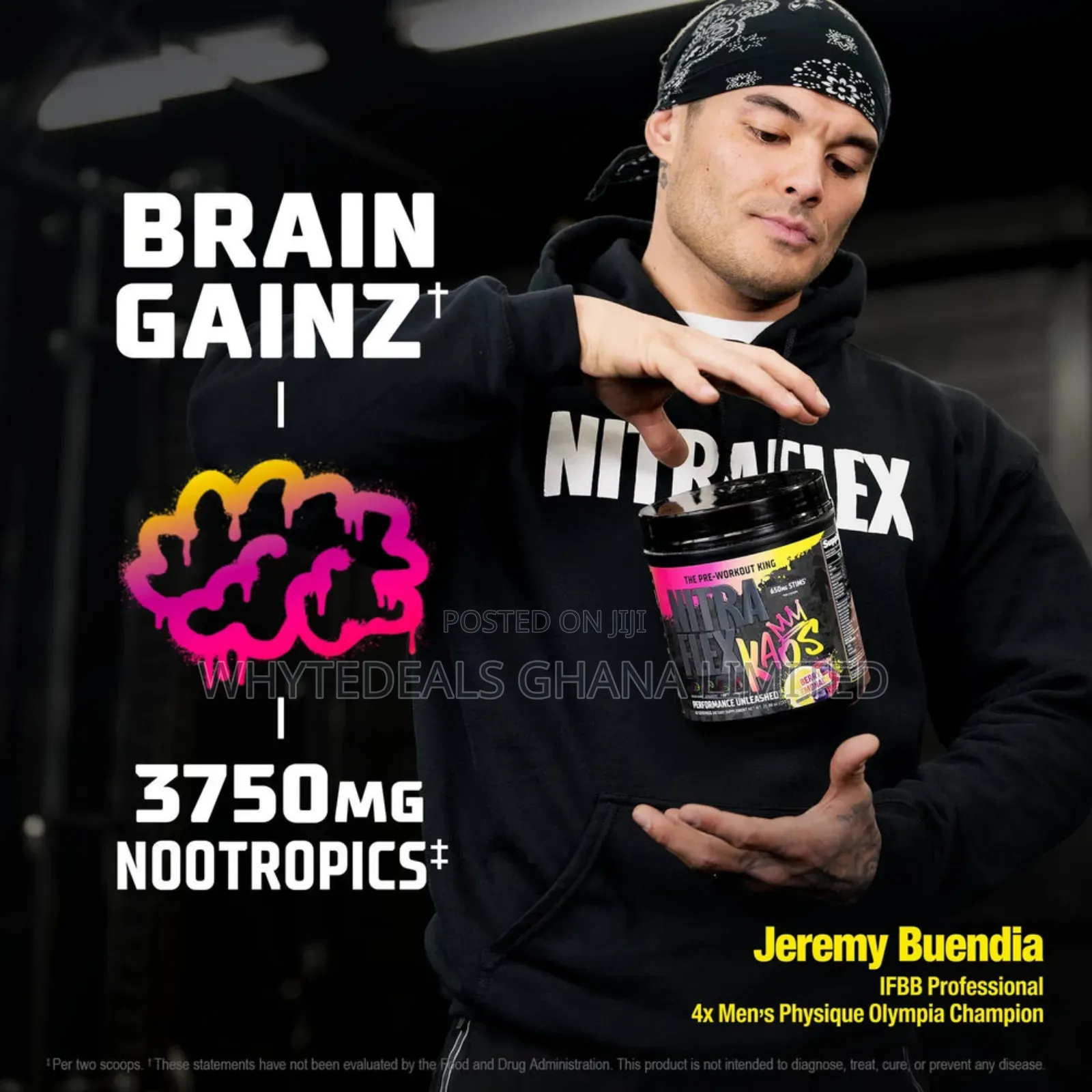 Pre-workout King| Nitraflex Kaos For Explosive Energy| Pump| Strength