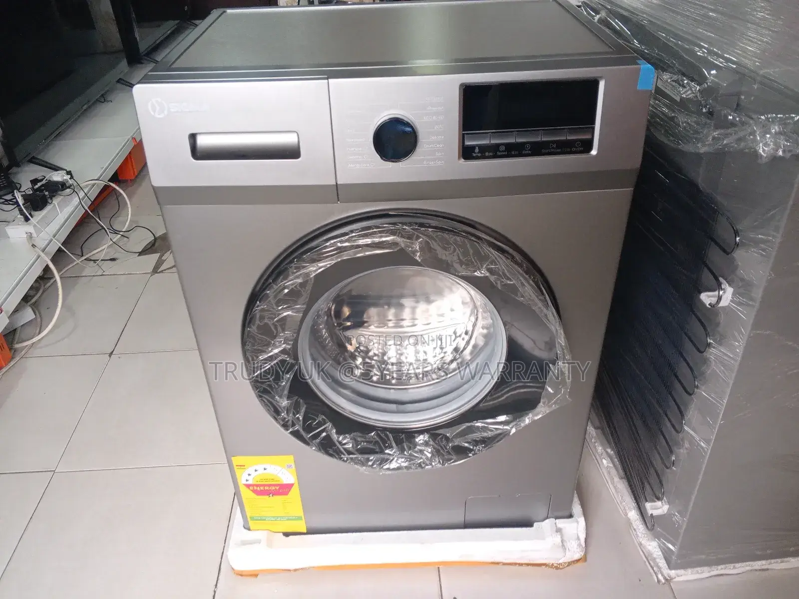 Large Capacity Sigma 8kg Automatic Front Load Washer