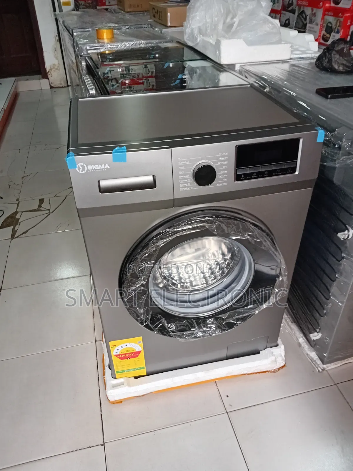Easy to Use and Efficient Sigma Front Load Washing Machine