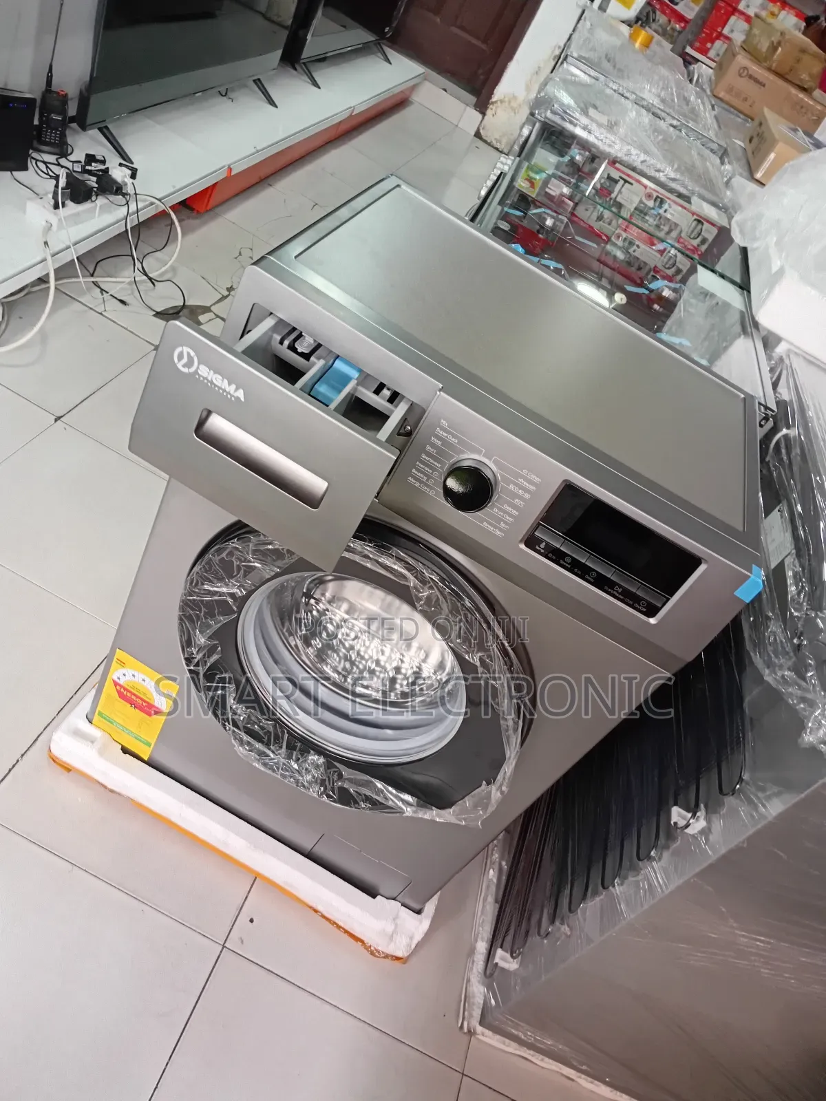 Sigma Front Load Washing Machine Powerful Cleaning for Your Clothes