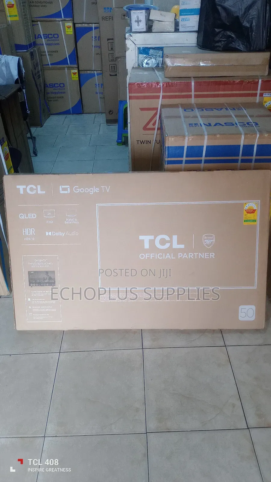 TCL Smart Tv Qled 50"