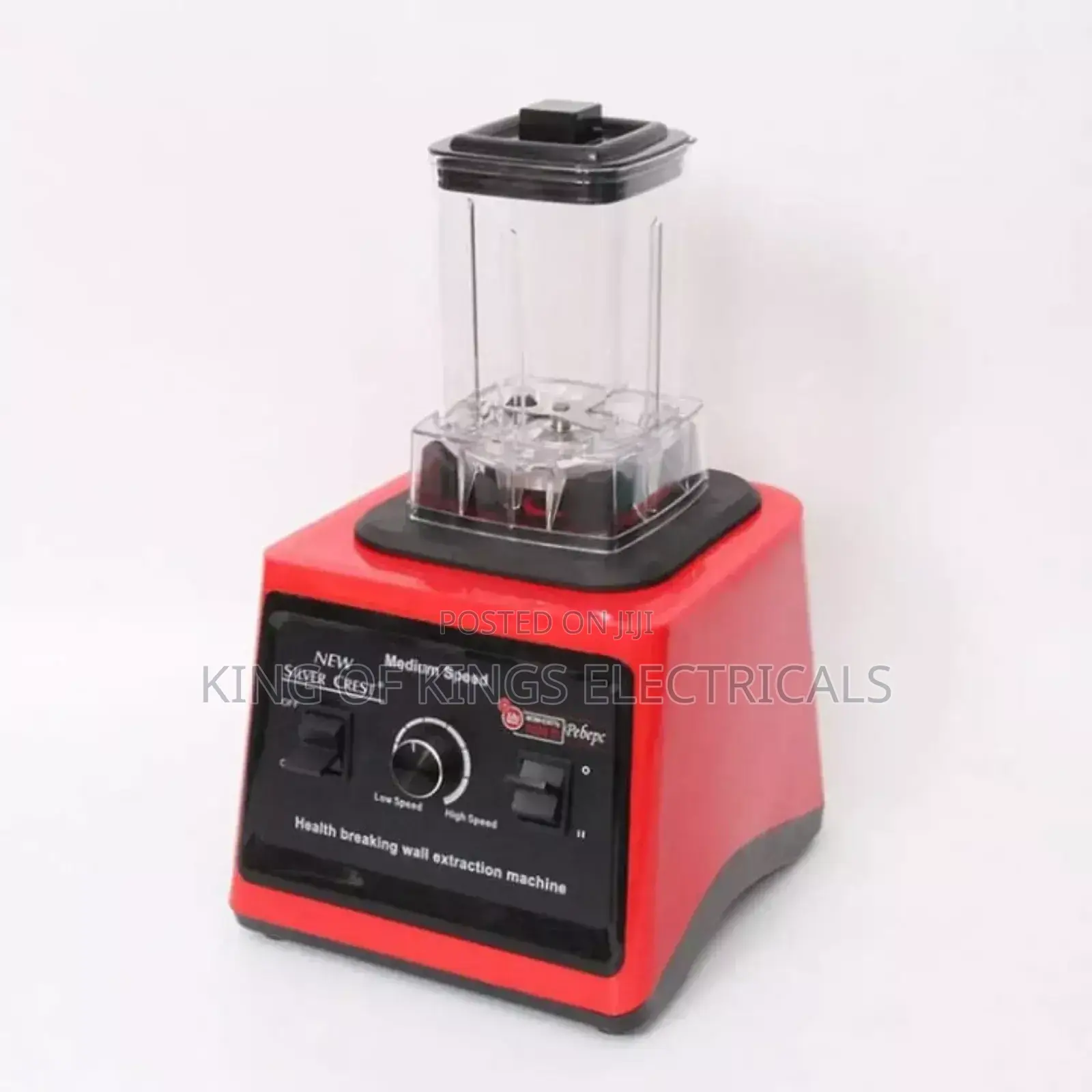 Silver Crest Heavy Duty Commercial Blender – 4500w, 2l Jar + Grinder