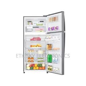 Lg Gn-H722hlhu Top Freezer 475 LTR Silver Fridge