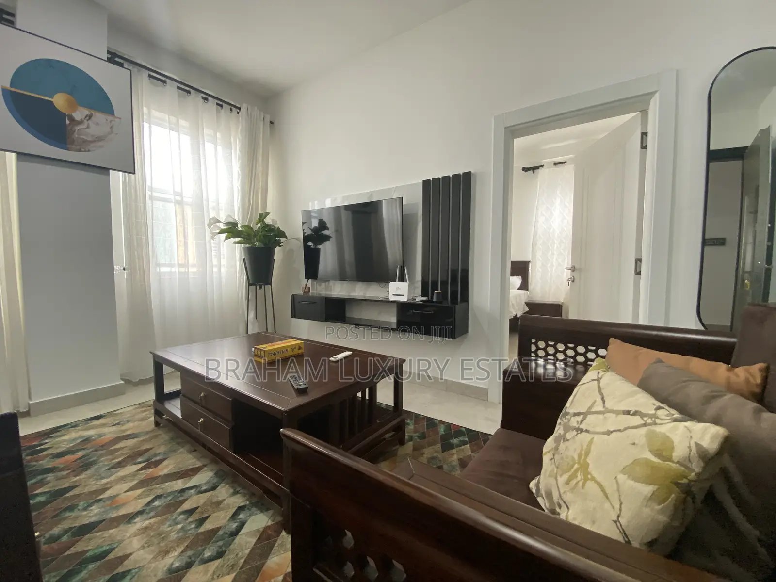 Furnished 1bdrm Apartment in Braham Luxury, Cantonments for rent