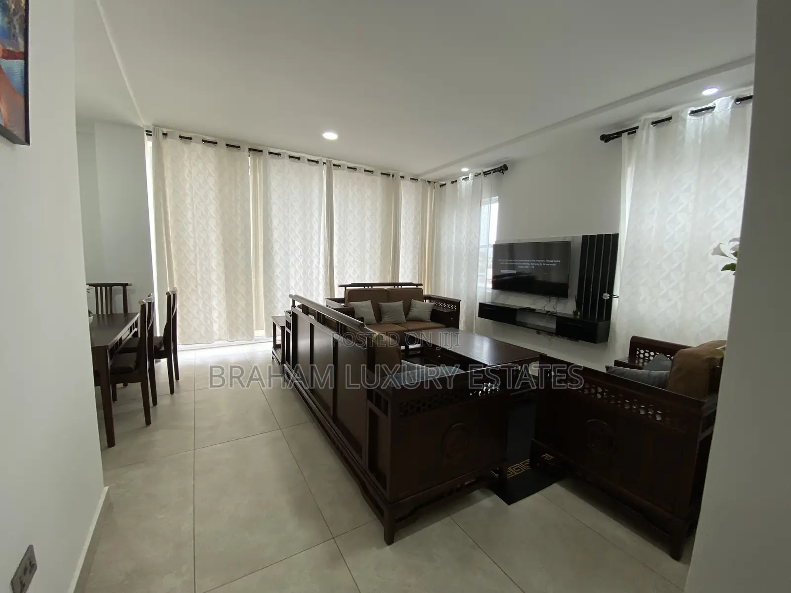 Furnished 1bdrm Apartment in Braham Luxury, Cantonments for rent