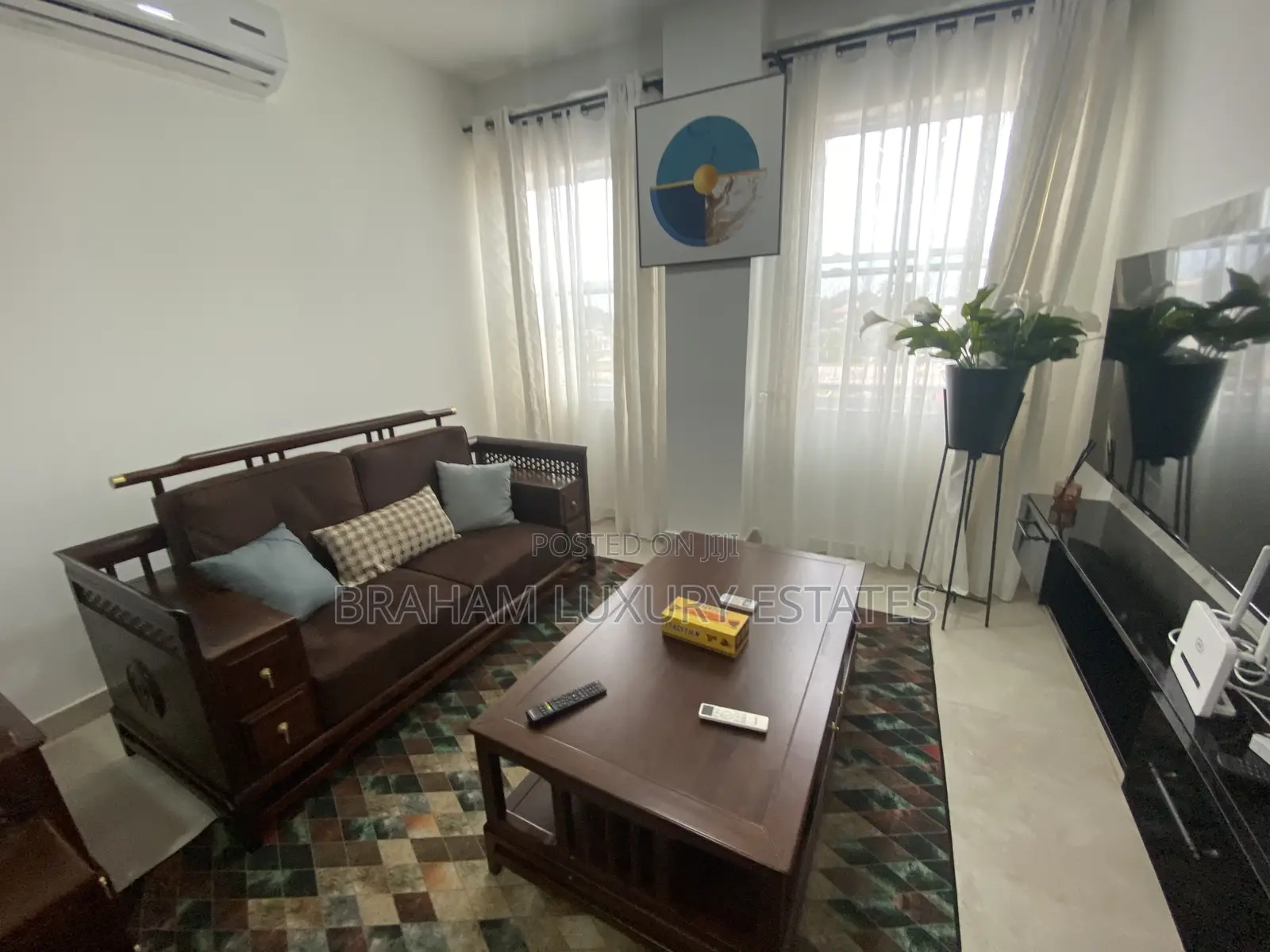 Furnished 1bdrm Apartment in Braham Luxury, Cantonments for rent