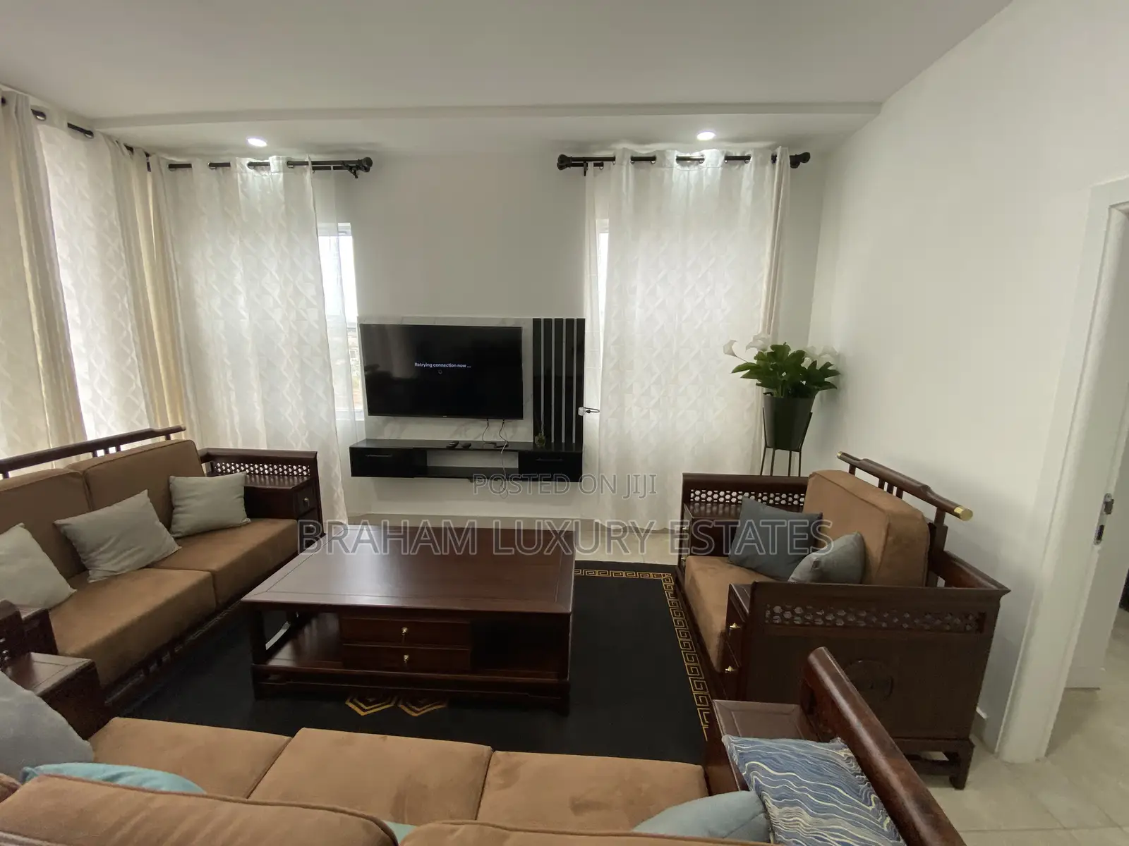 Furnished 1bdrm Apartment in Braham Luxury, Cantonments for rent