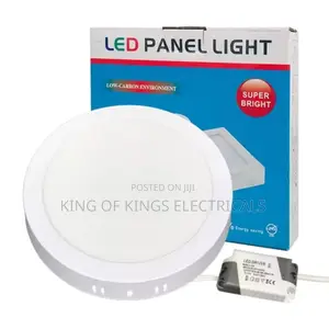 Round Led Panel Light – Super Bright, Energy Saving (6w/12w/18w/24w)