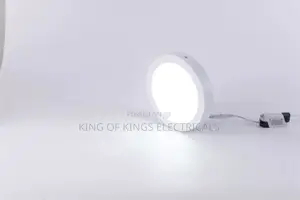 Round Led Panel Light – Super Bright, Energy Saving (6w/12w/18w/24w)