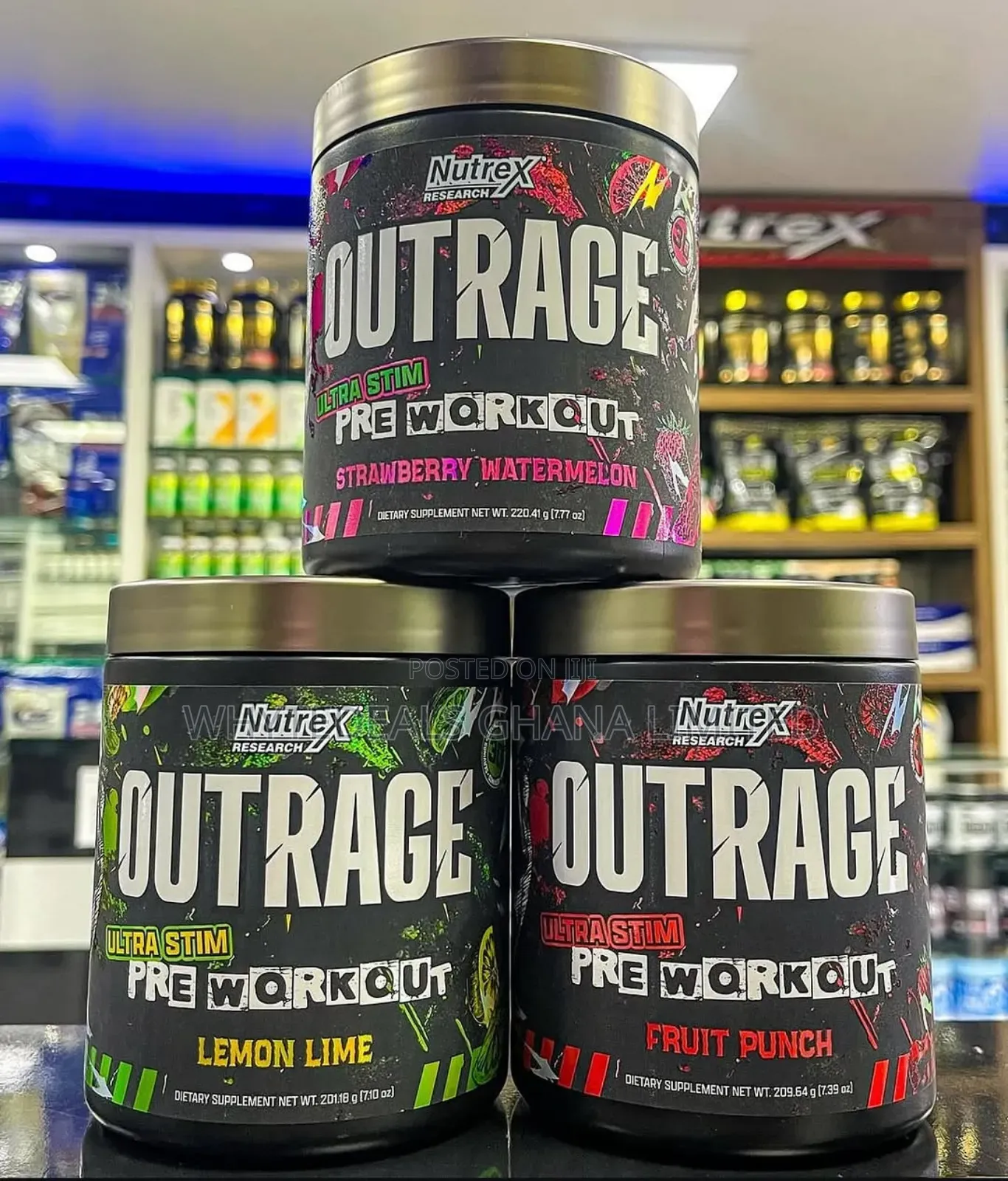 Activate Beastmode Wit Outrage Pre-workout|Intensity|Endurance|Energy