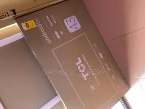 Colloquial TCL Smart Android Television 43 Inches Size
