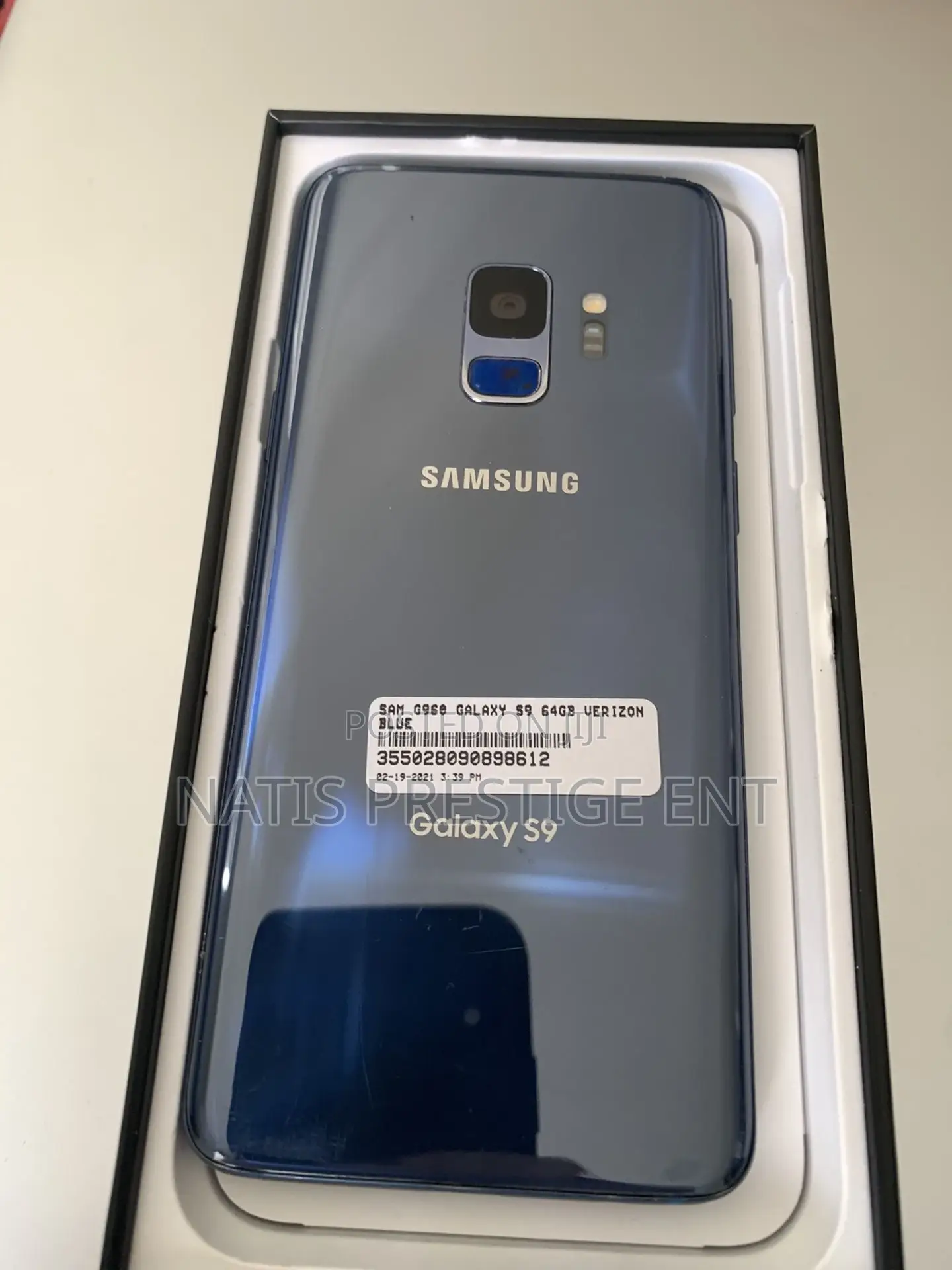 New Samsung Galaxy S9 64 GB Blue