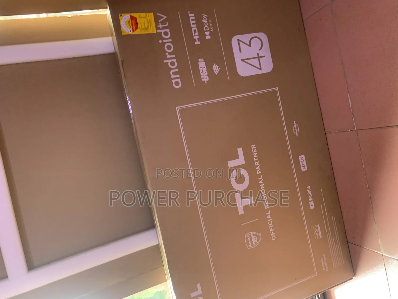 Curriculum TCL Smart Android Television 43inches Wide