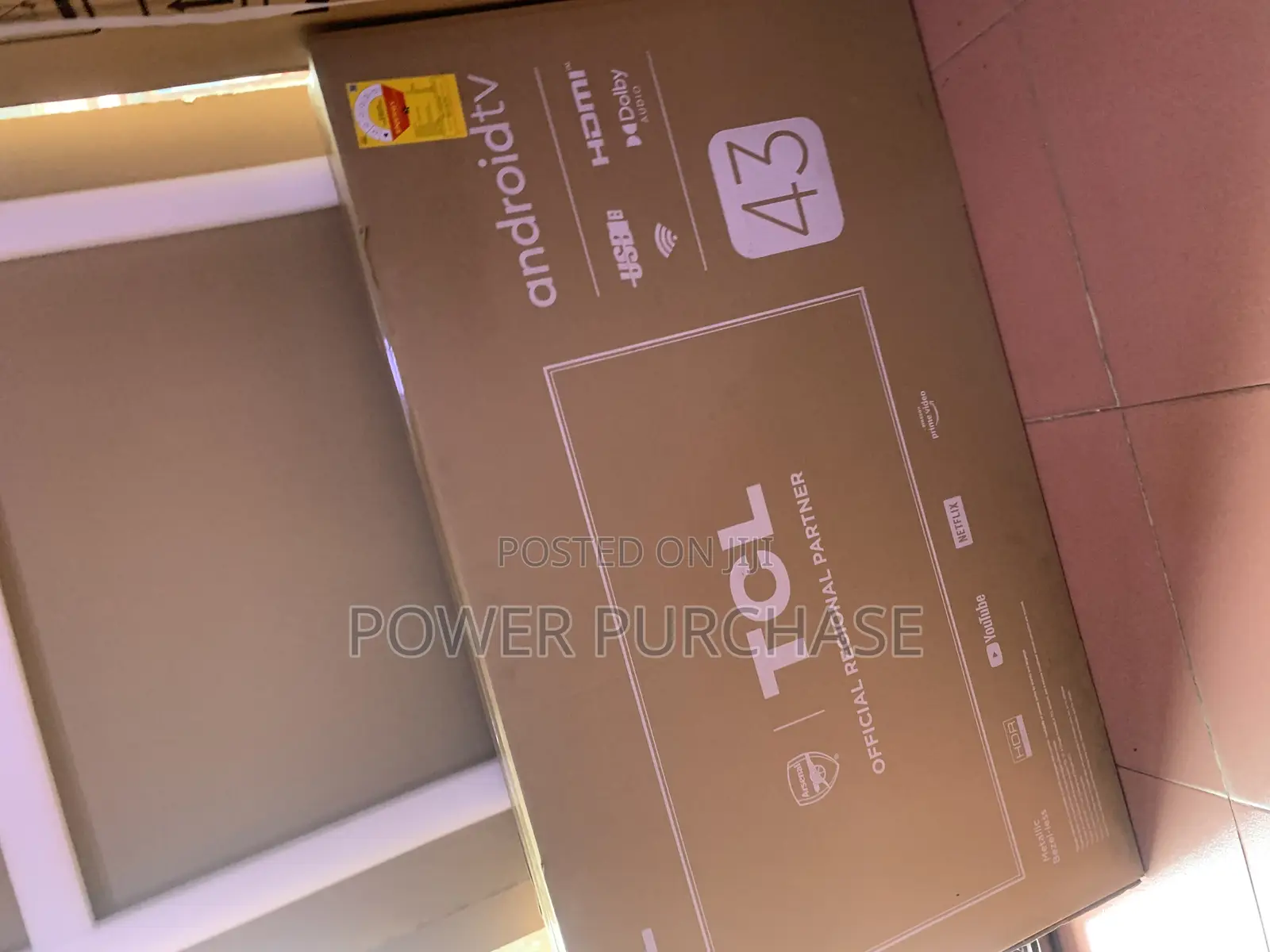 Curriculum TCL Smart Android Television 43inches Wide