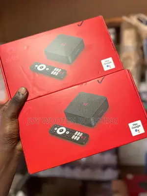 Airtel Android Tv Box and Router