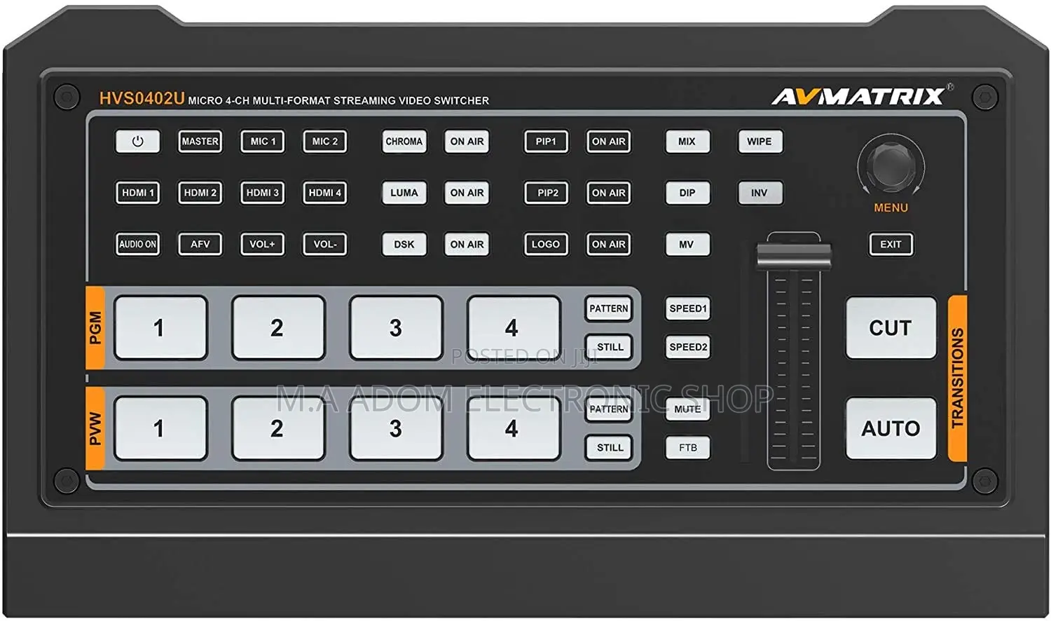 Original Av Matrix 4 Ch Hdmi Video Switcher
