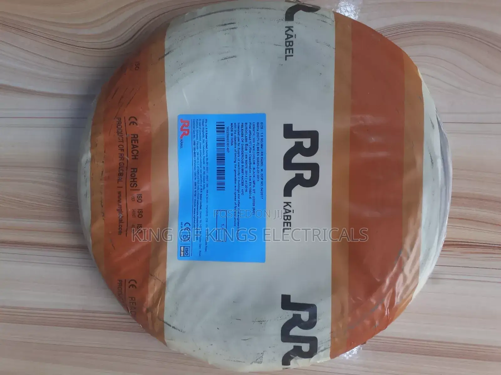 1.5mm Rr Copper Cable–Durable Wire for Lighting Electrical Instalation