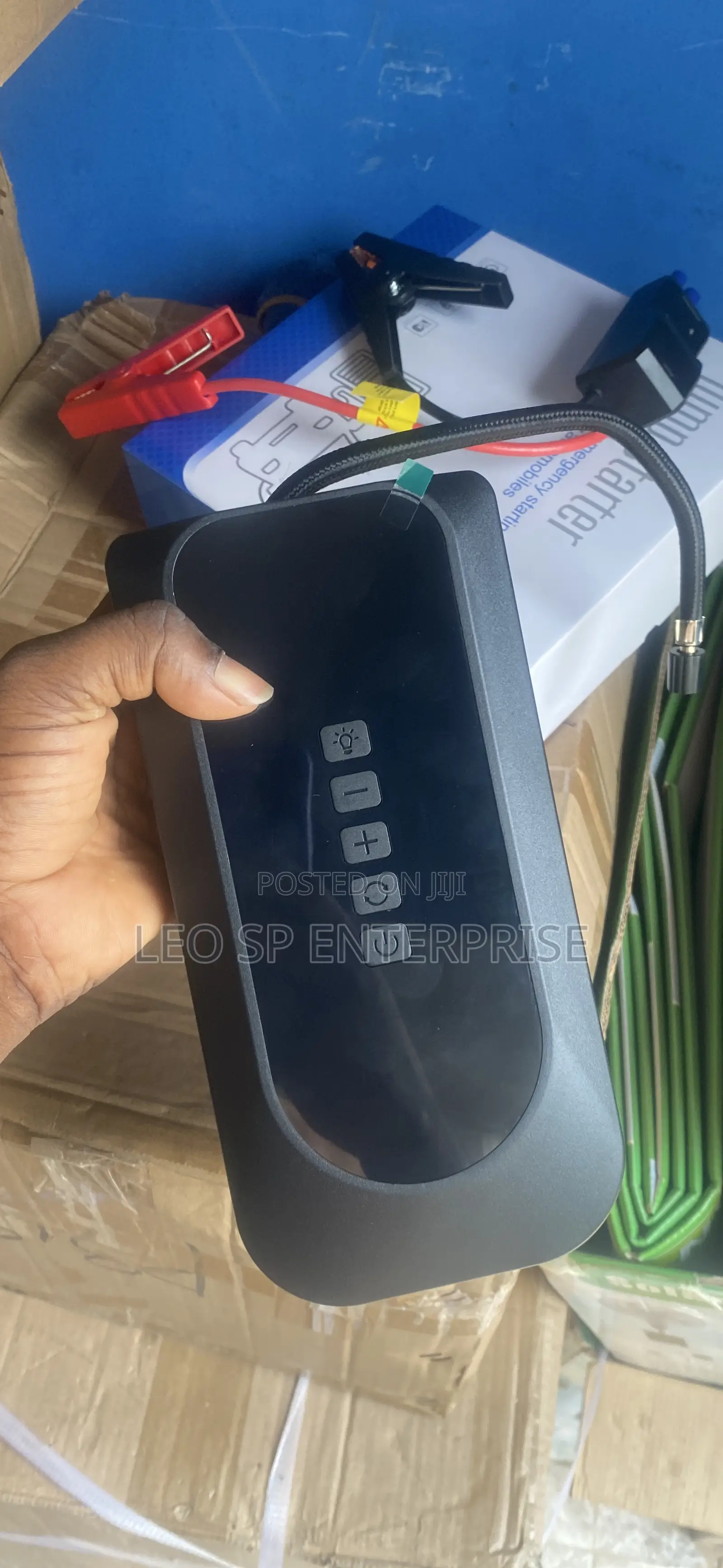 Power Bank With Inflator and Car Jumper