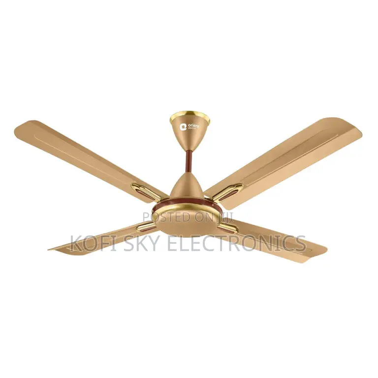 Orient Ceiling Fan Quardo 48 Golden Chocolate