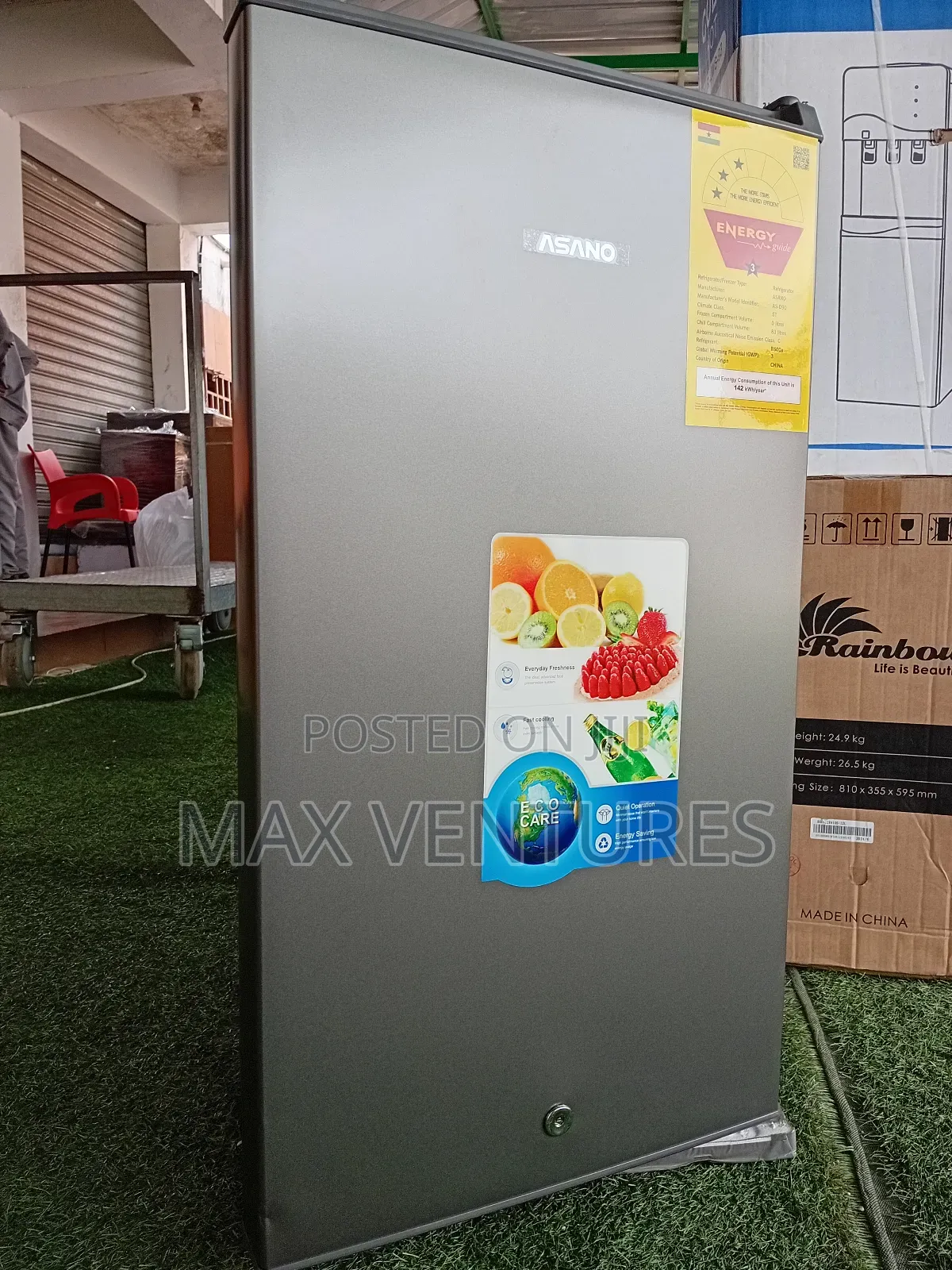 Freshguard Asano 83l Top Freezer Table Top Refrigerator Single Door