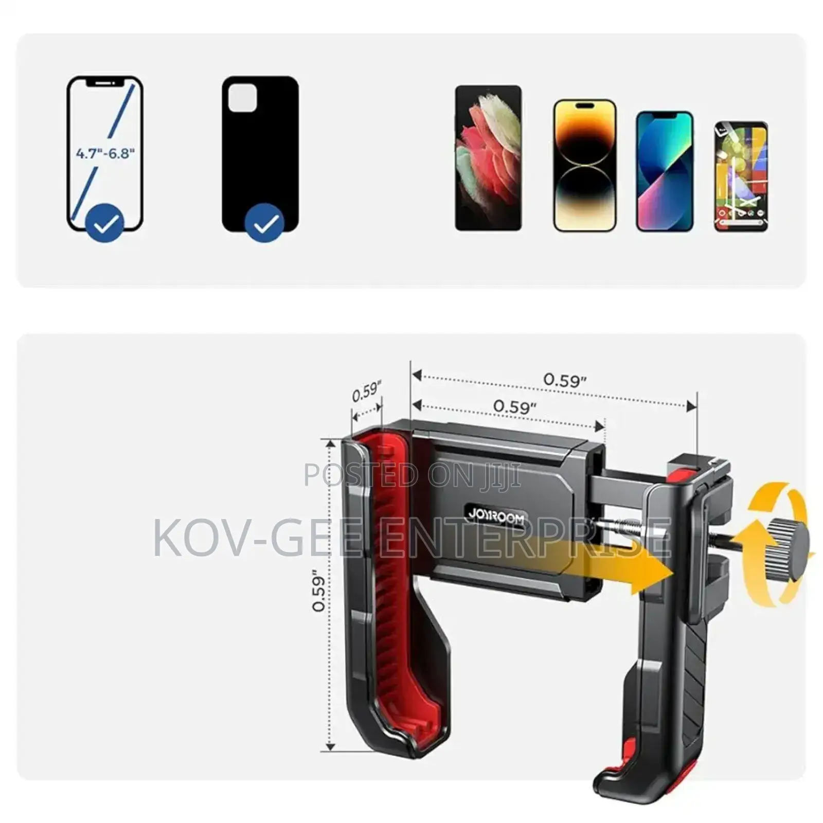 Phone Holder for Scooter, Bicycle, Motorcycle– Joyroom Jr-Zs266