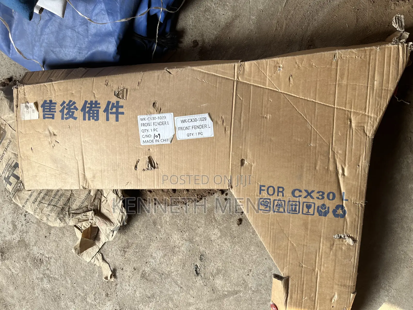 Mazda Cx30 Fender L Side