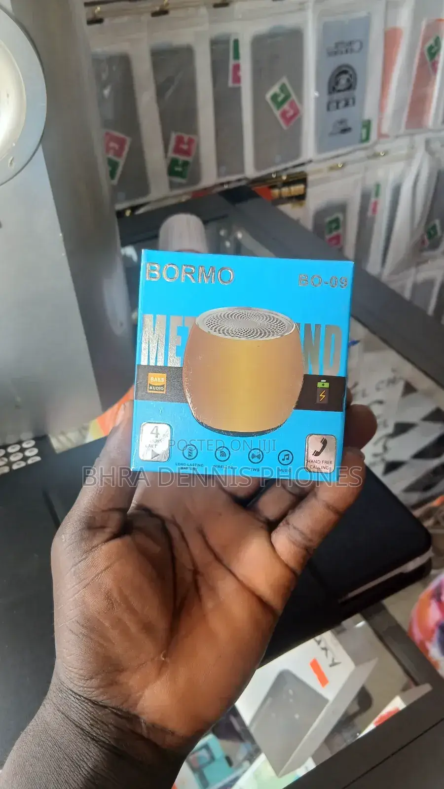 Original Bormo Bluetooth Speaker . Quality Sound