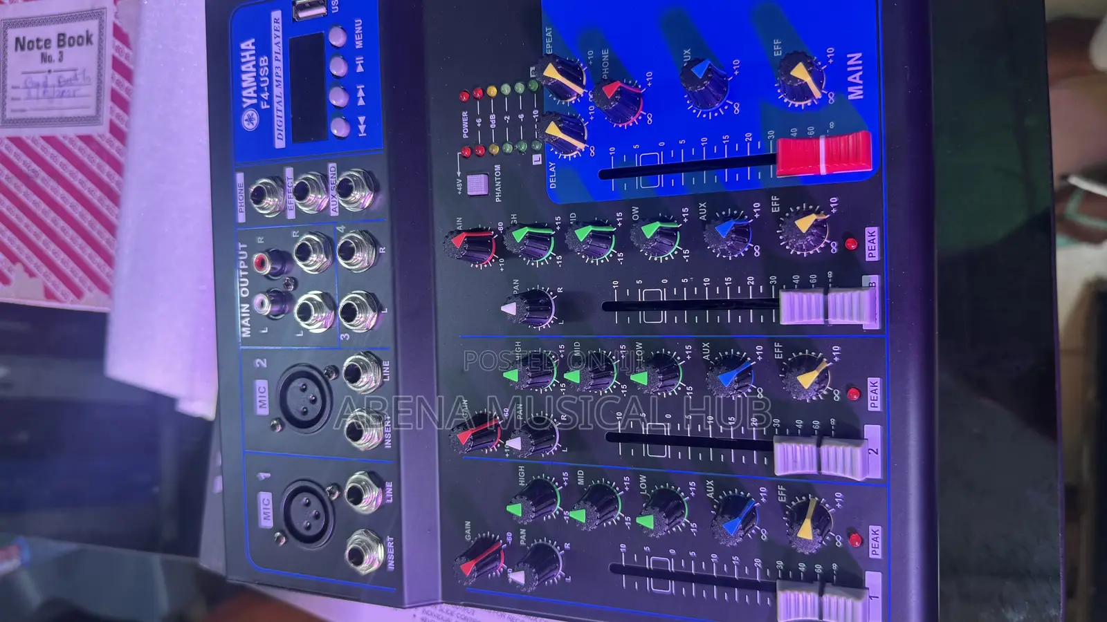 Yamaha F4-Usb Mixer