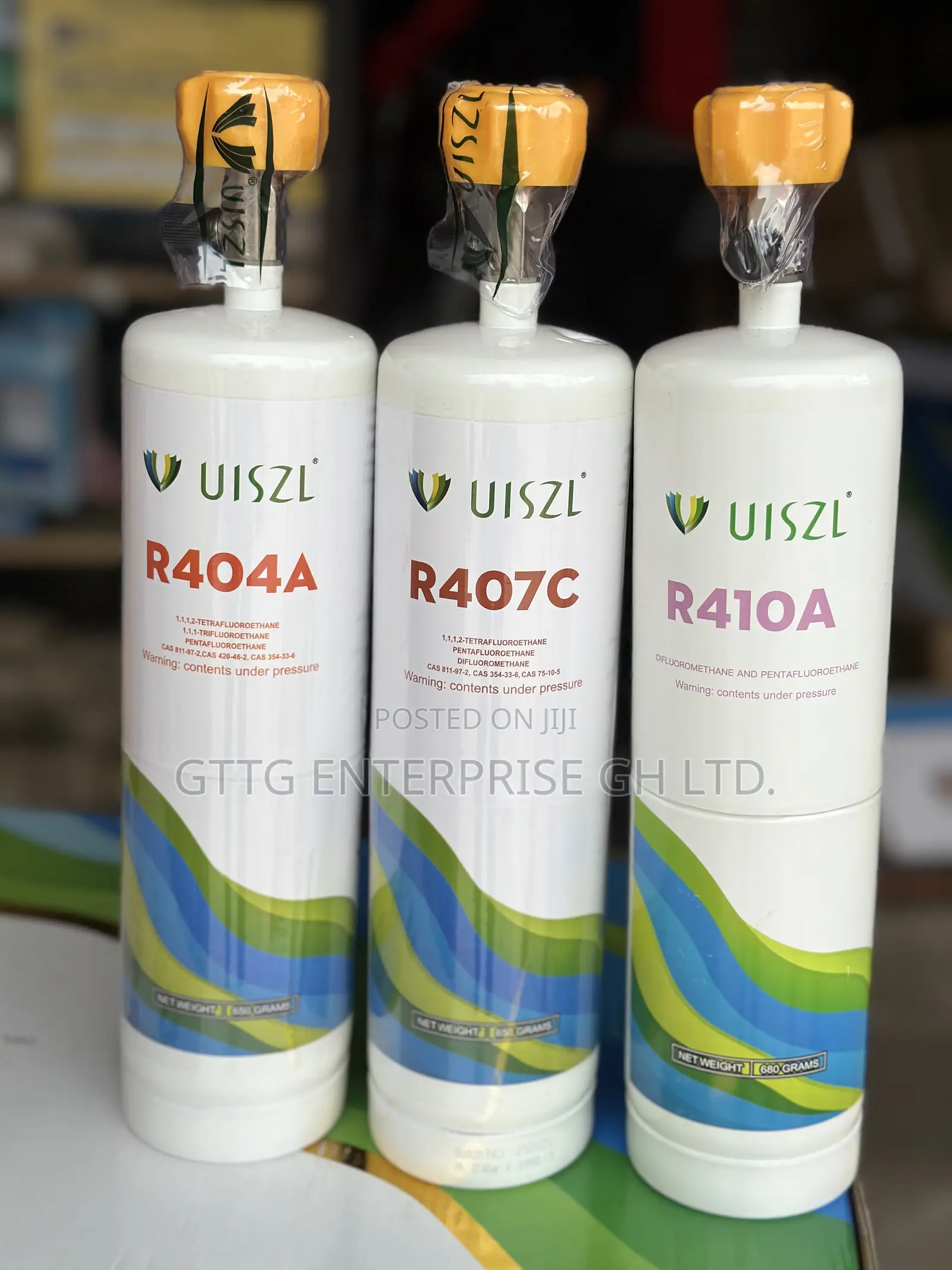 R404a, R410a, R407c Can Gas All Available