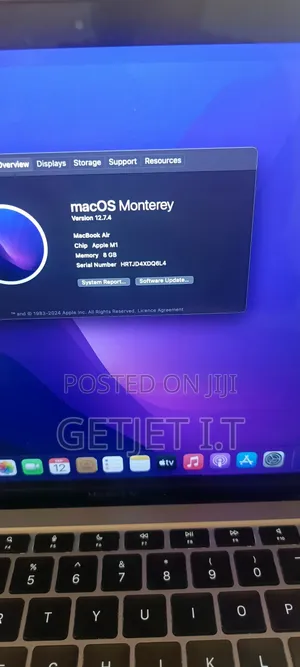 Laptop Apple MacBook Air 2020 M1 8GB Apple M1 SSD 256GB
