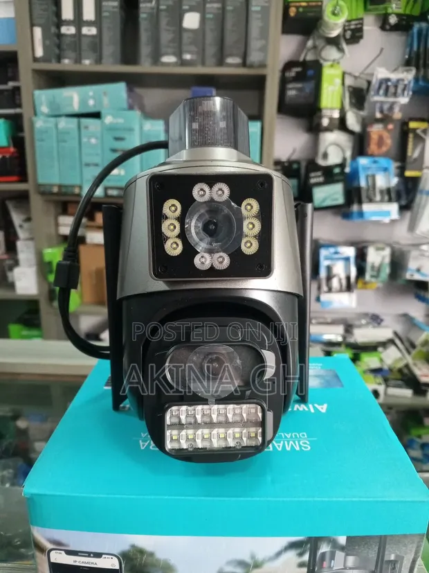 Ultra Wifi Dual Lens 6mp Smart PTZ Full Color Camera 3