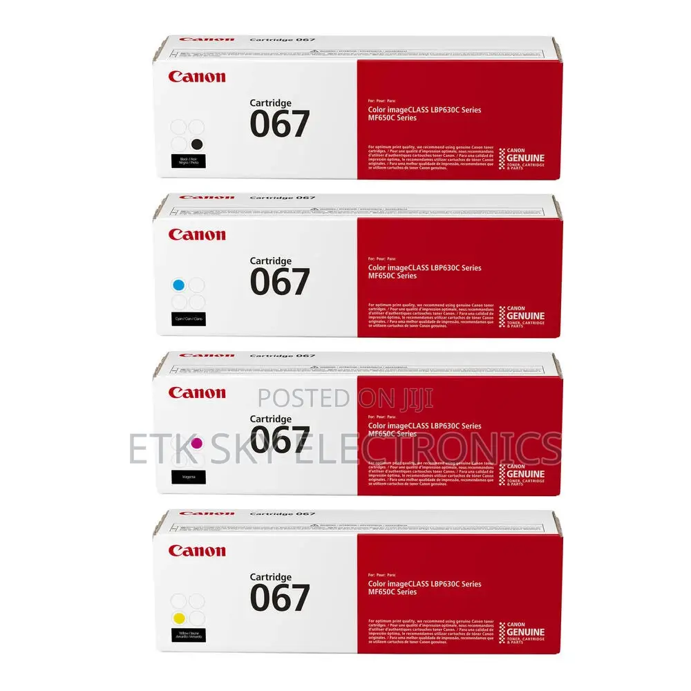 Canon 067 Colored Original Toner Cartridge