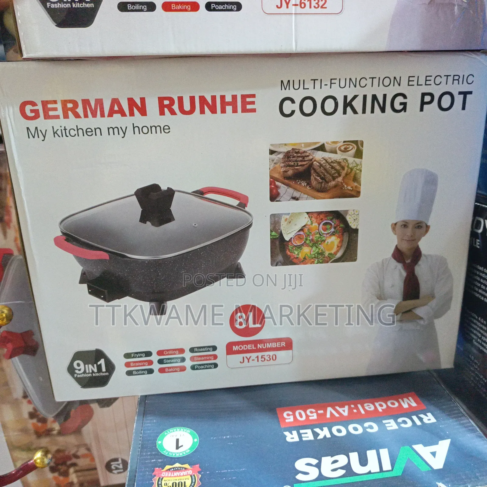 Multi-Purpose Electric Cooking Pot