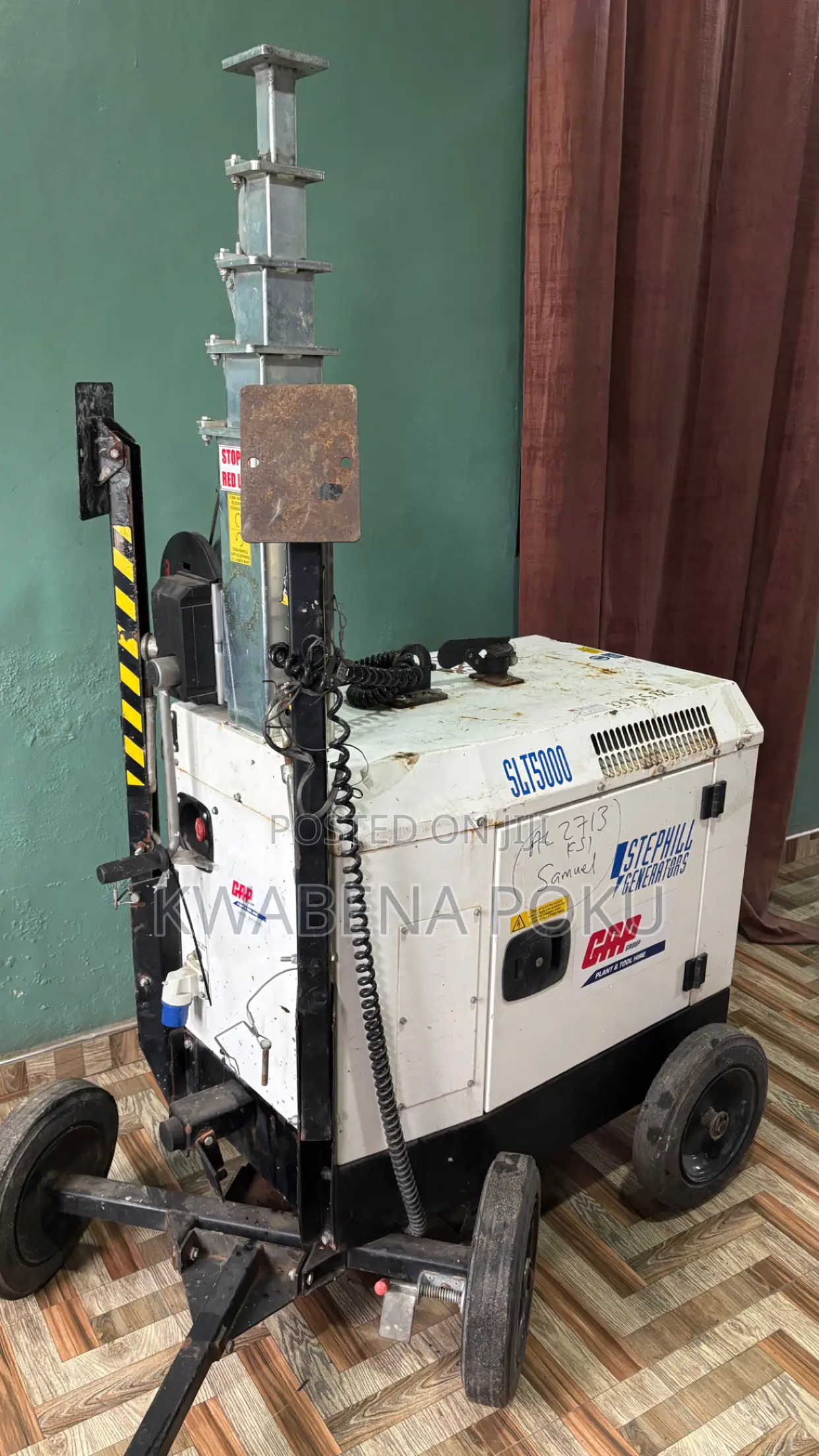 Tower Light With Generator